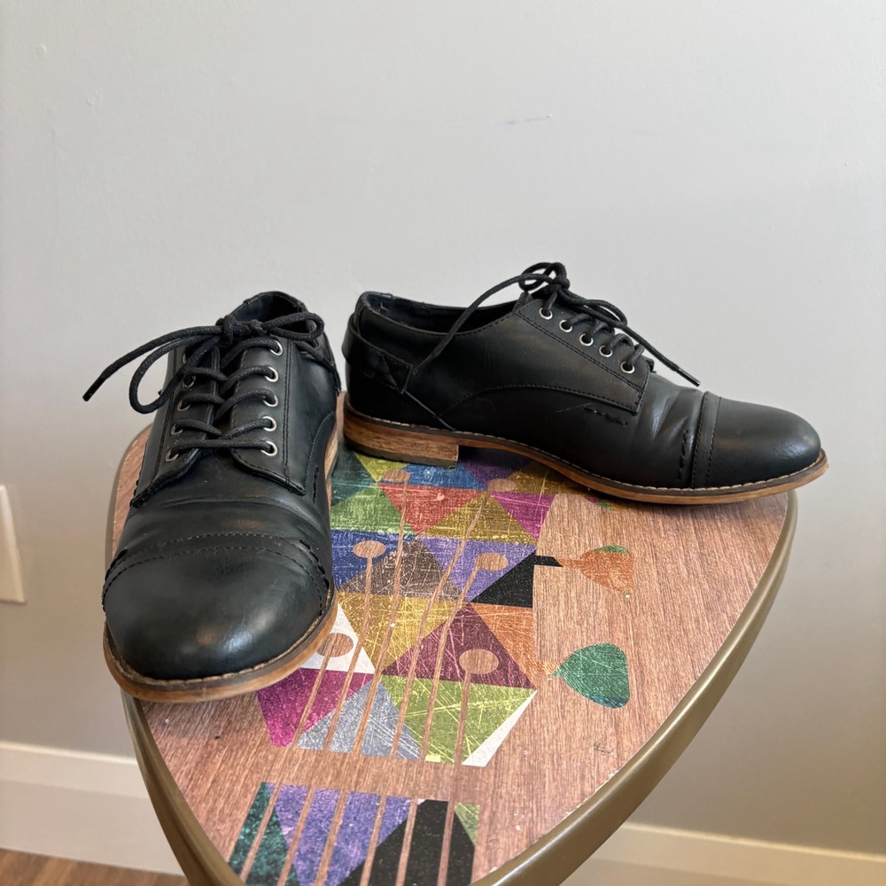 SoftMoc Women's Black Leather Oxford Shoes SZ 8.5